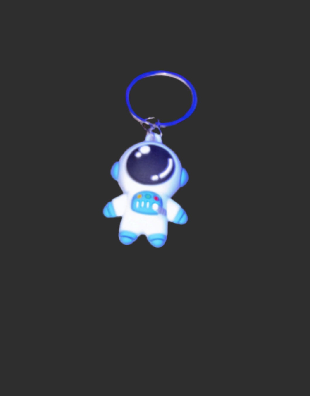 Astronaut Keychain Charm