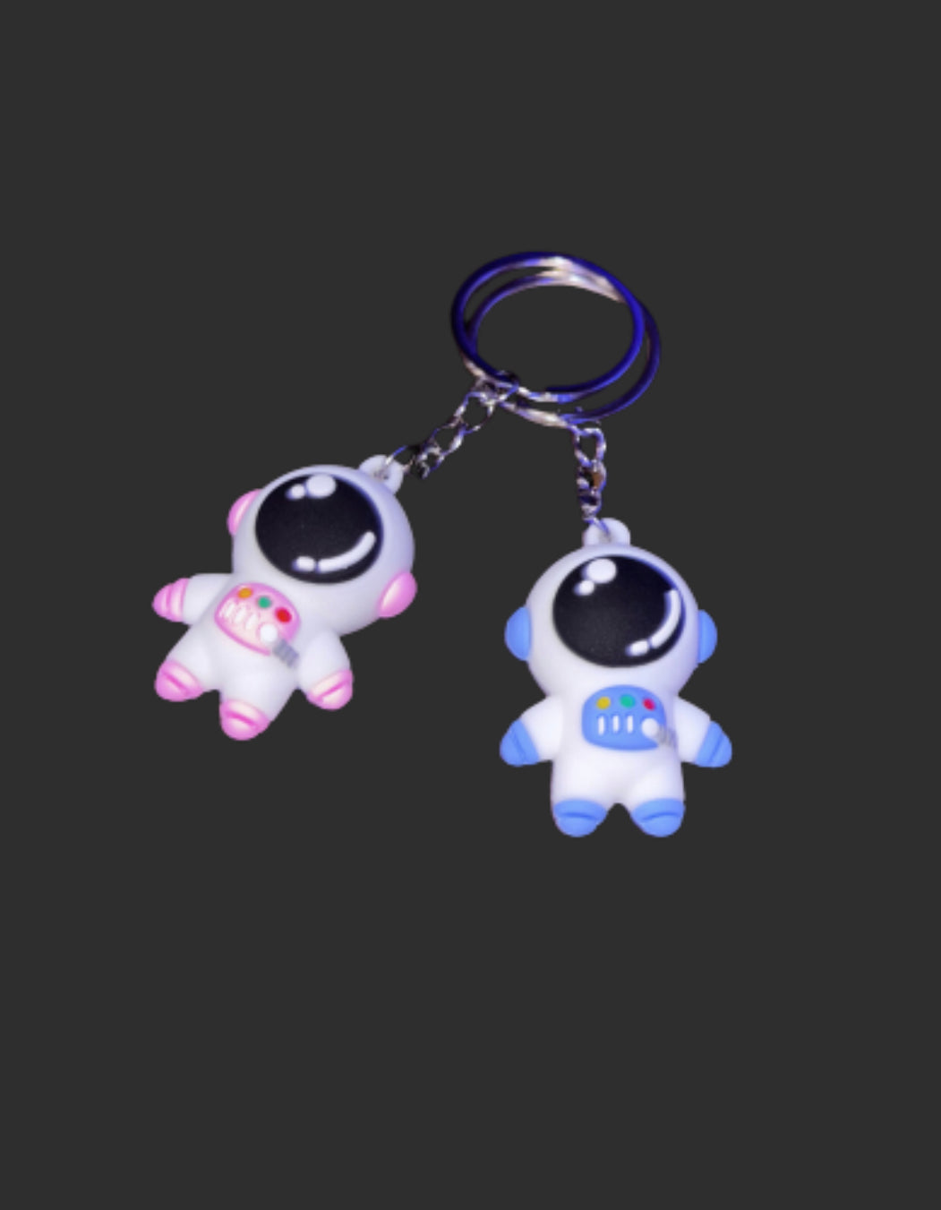 Astronaut Keychain Charm