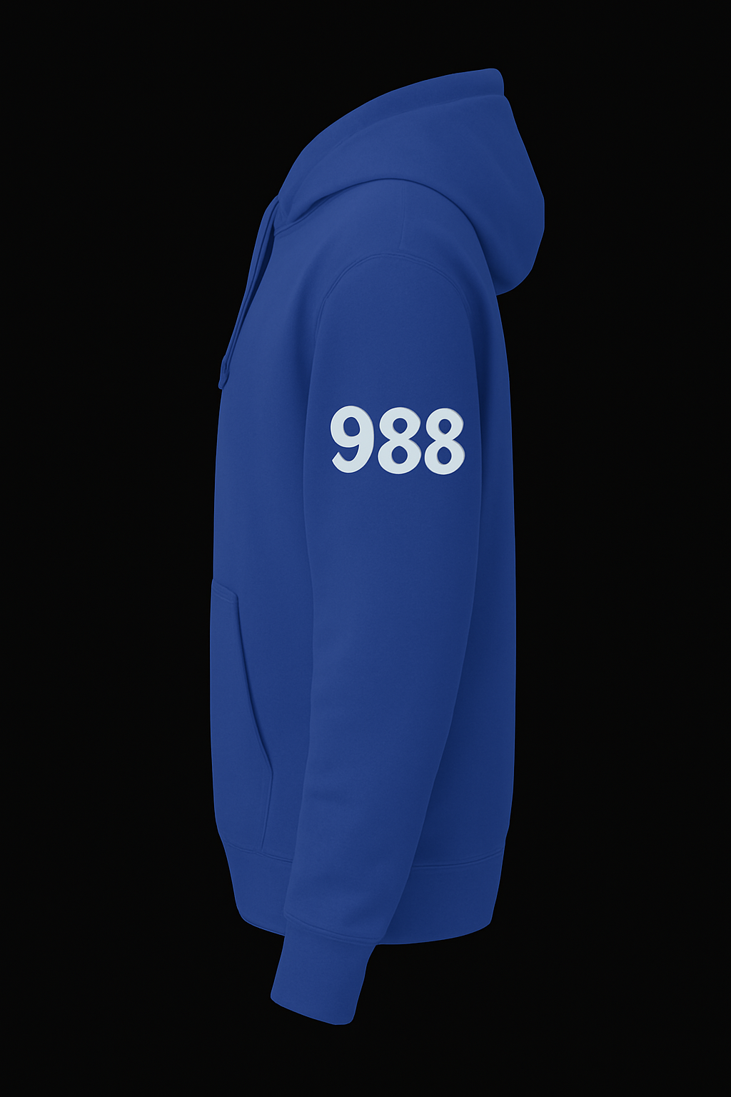PRE ORDER: Royal Blue Mental Health Awareness Collection Hoodies (988-Hotline)