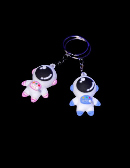 Astronaut Keychain Charm