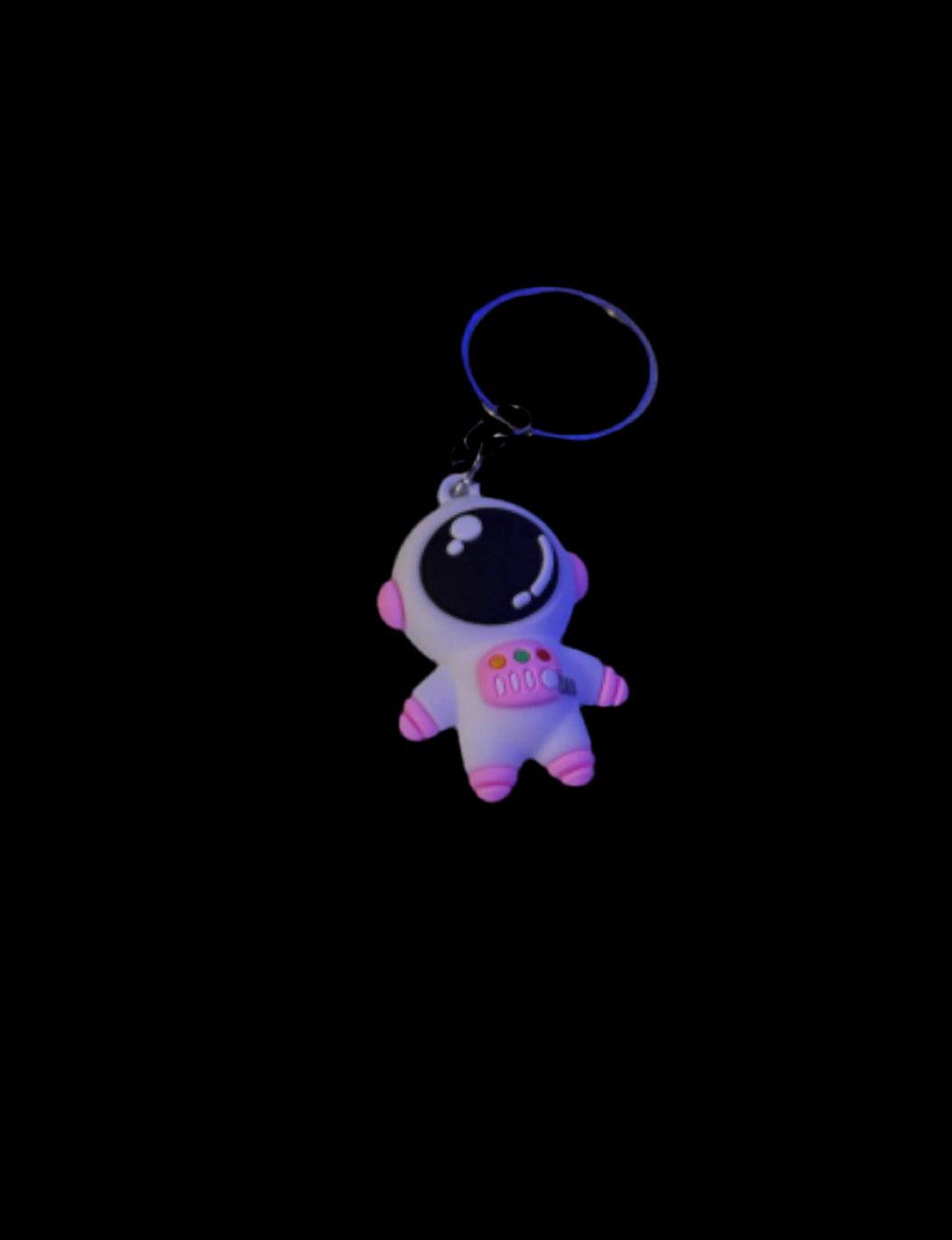 Astronaut Keychain Charm