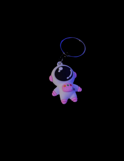 Astronaut Keychain Charm